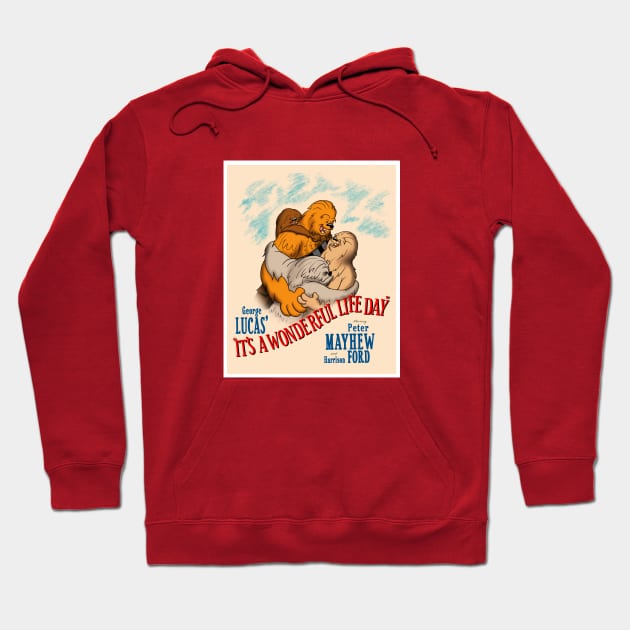 It's a Wonderful Life Day (Color) Hoodie by TechnoRetroDads